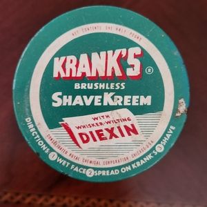Vintage Krank's Brushless Shave Kreem